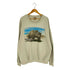 ジョージ GEORGE BIG BEAR フロントプリント クルーネックスウェット メンズ import:XL